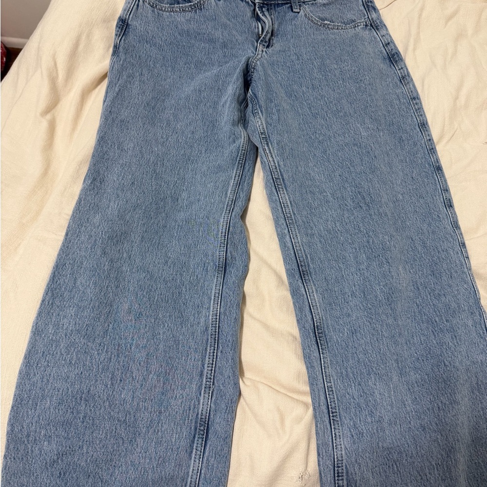 Hollister Women's Straight Leg Blue Jeans